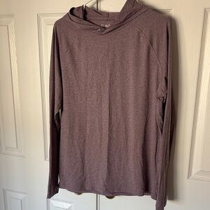 Purple Long Sleeve Hoodie